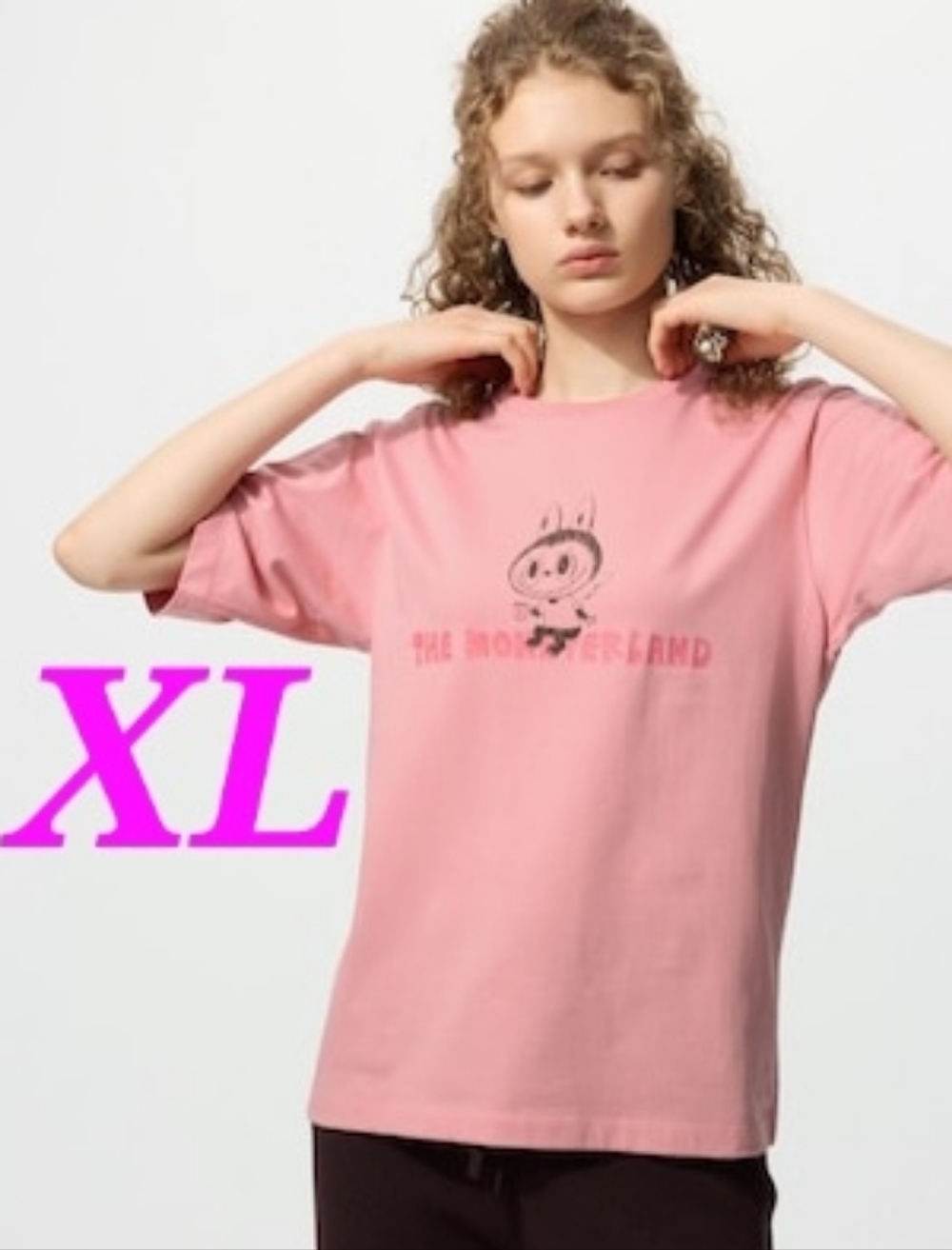 POP MART Uniqlo x Monsters Labubu Graphic T-shirt Size XL